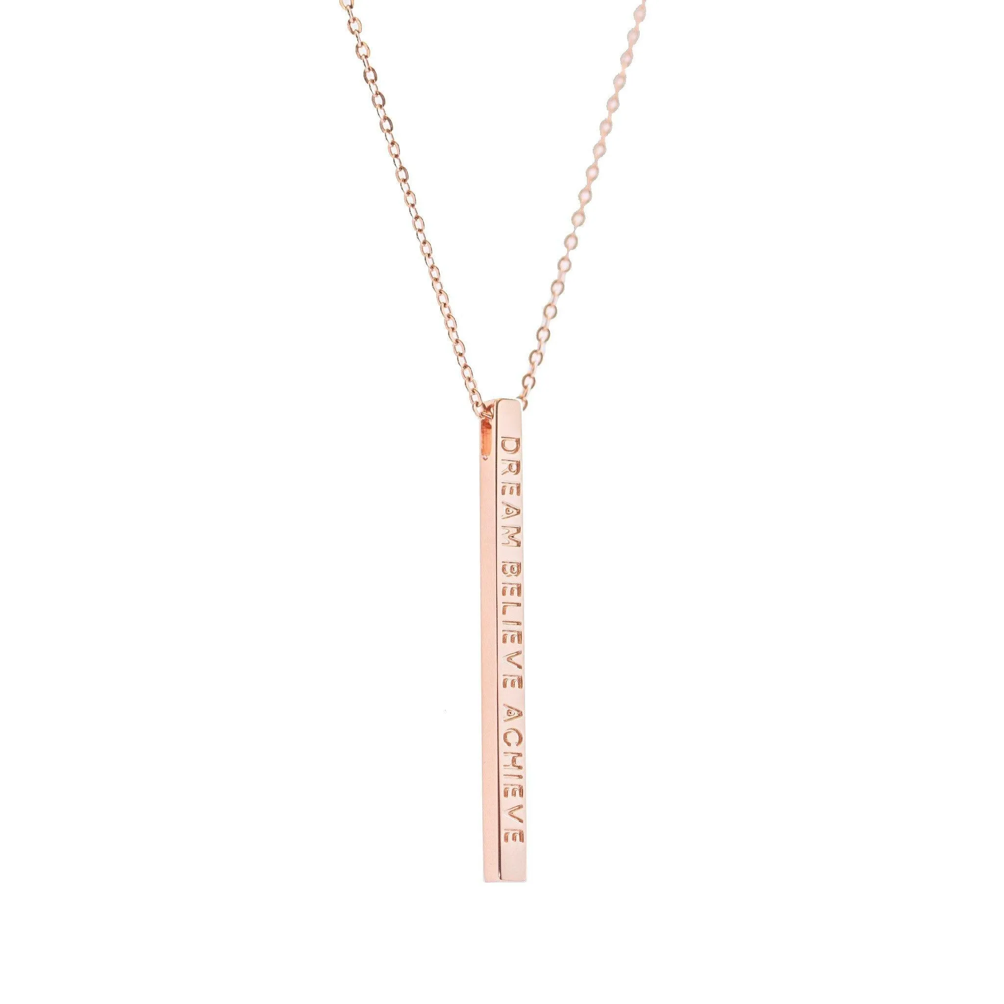 Necklace - Dream Believe Achieve