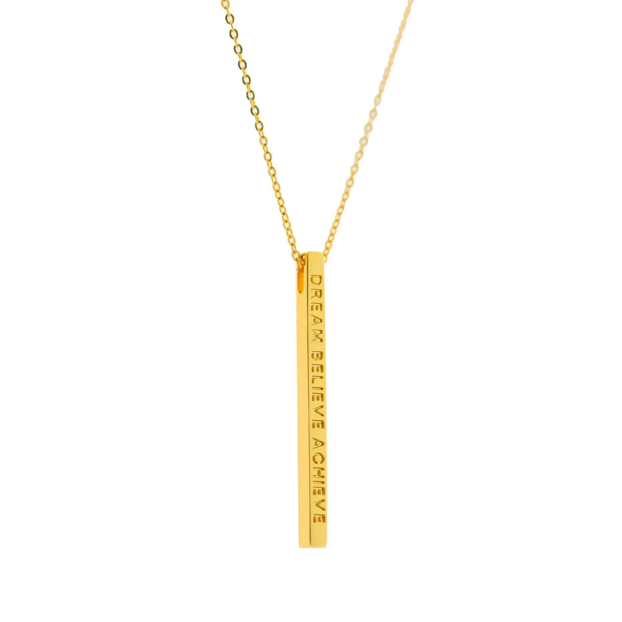 Necklace - Dream Believe Achieve