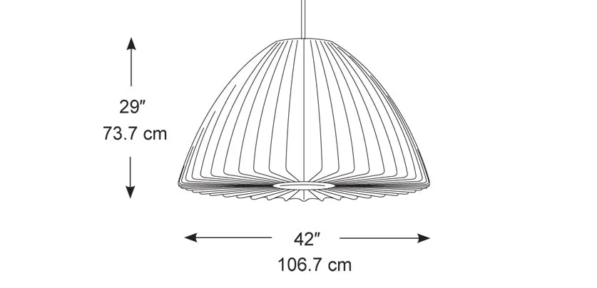 Nelson® Bubble Pendant - Extra Large Bell®