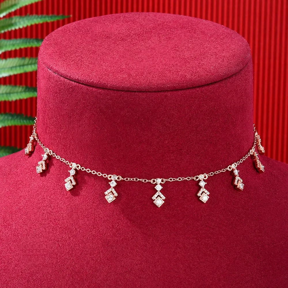 New Trendy Sweet Cute Chains Necklace Jewelry for Women Girl