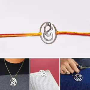 Â Not just Rakhi- Combo of 2 - Ganesha & Sitra