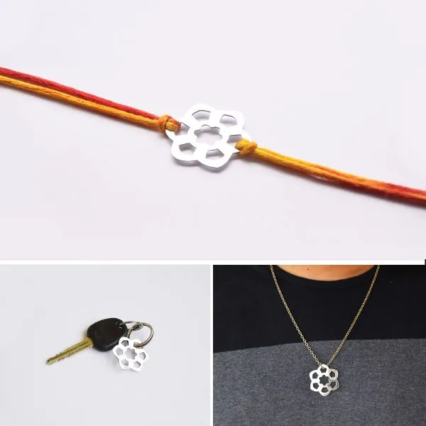 Â Not just Rakhi- Combo of 2 - Ganesha & Sitra