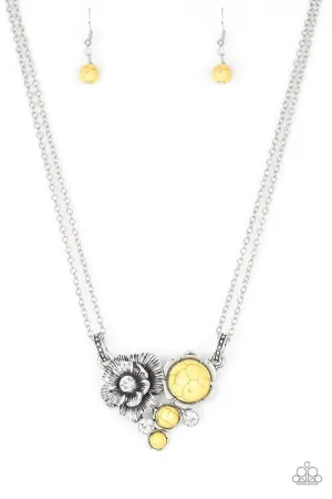 Paparazzi Necklace ~ Desert Harvest - Yellow