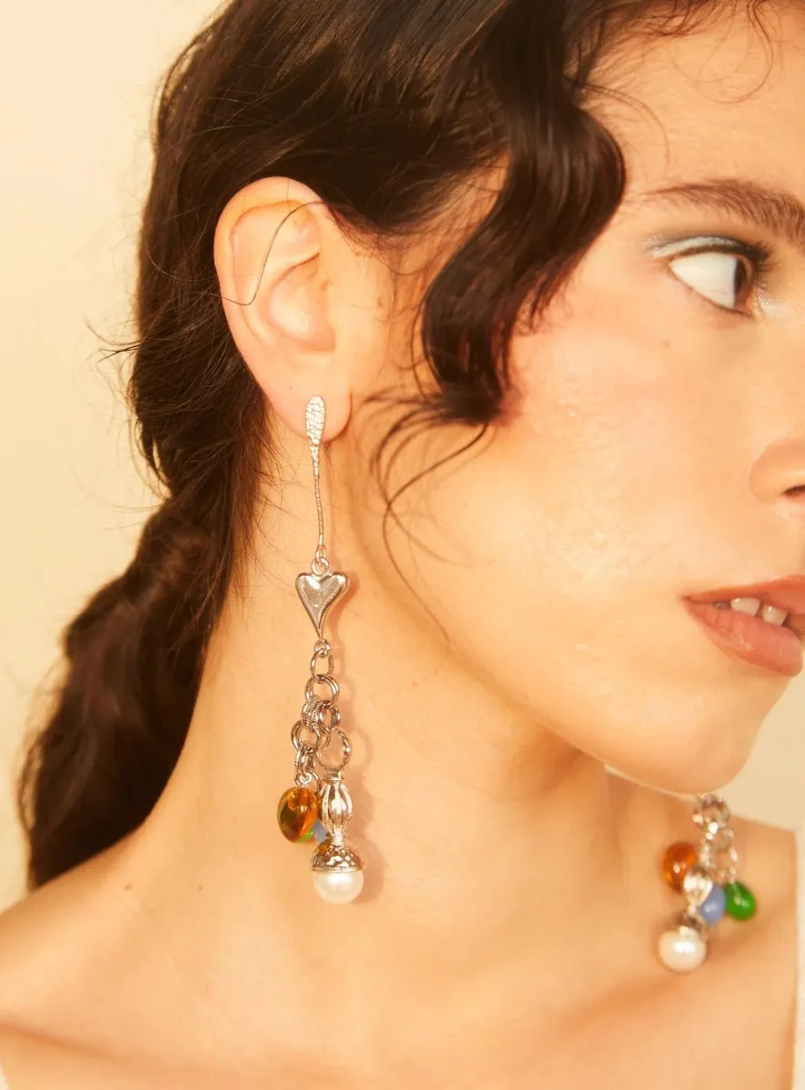 Par Ici Fête Earrings - Gold or Rhodium (In-Store)