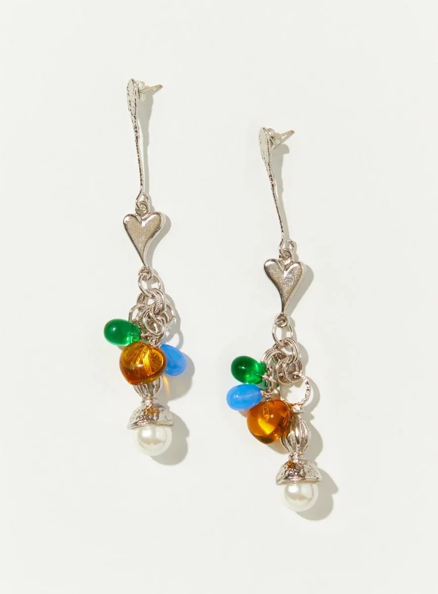 Par Ici Fête Earrings - Gold or Rhodium (In-Store)