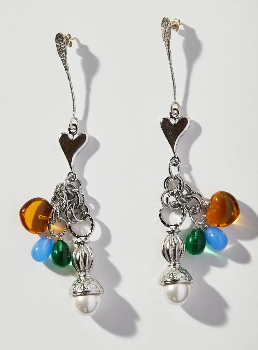 Par Ici Fête Earrings - Gold or Rhodium (In-Store)