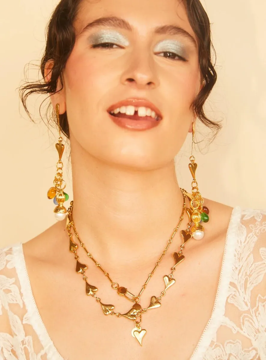Par Ici Fête Earrings - Gold or Rhodium (In-Store)