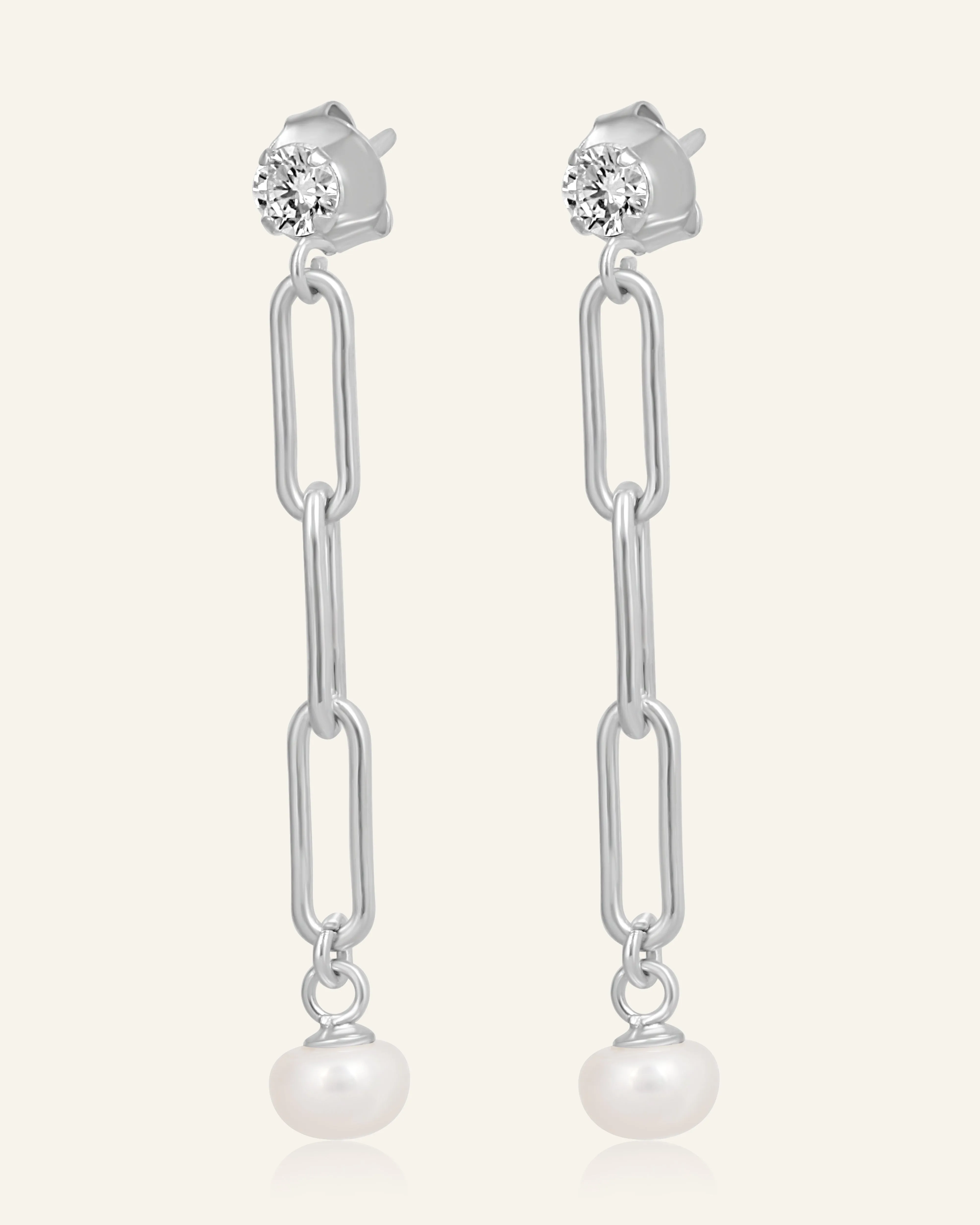 Pearl Droplet Earrings