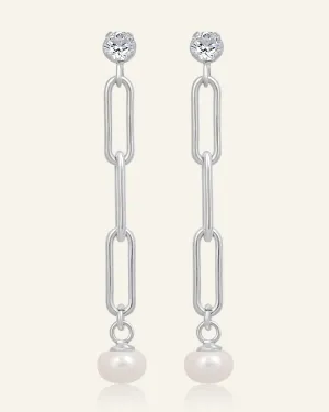 Pearl Droplet Earrings