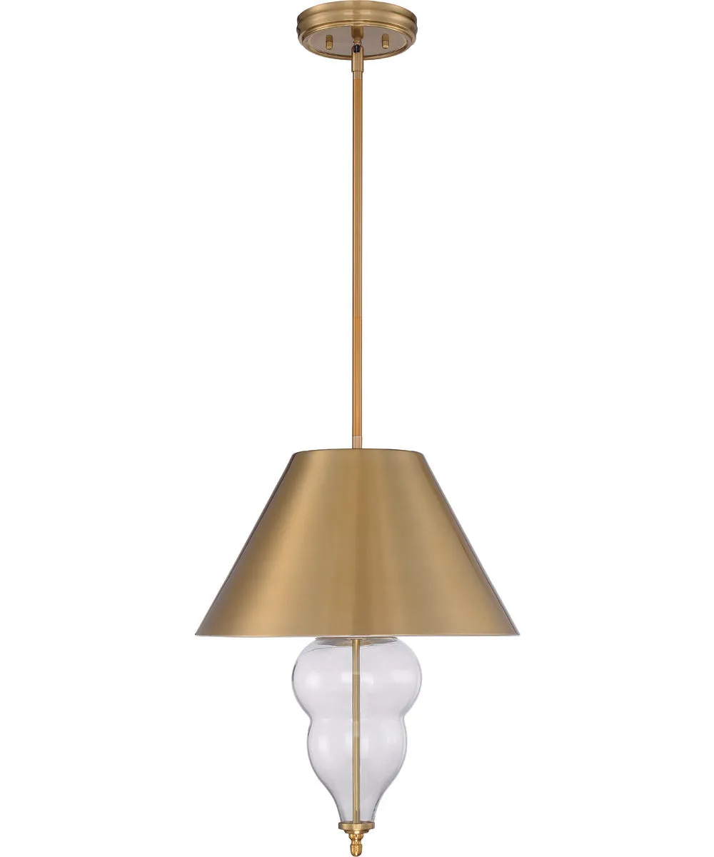 Pendant 3-Light Pendant Satin Brass