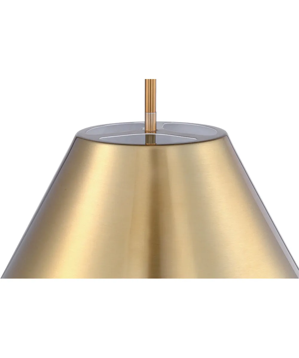 Pendant 3-Light Pendant Satin Brass