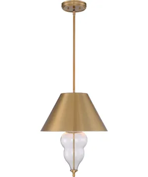 Pendant 3-Light Pendant Satin Brass