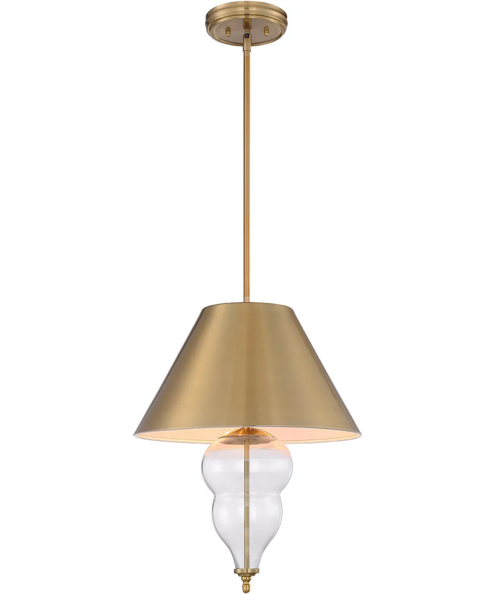 Pendant 3-Light Pendant Satin Brass