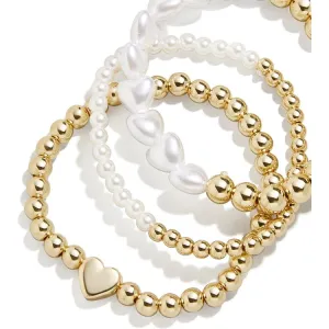 Playful Pearls Kids' Bracelet Set