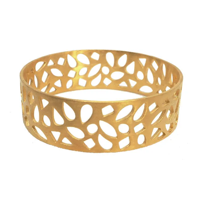 Polki Bangle Gold