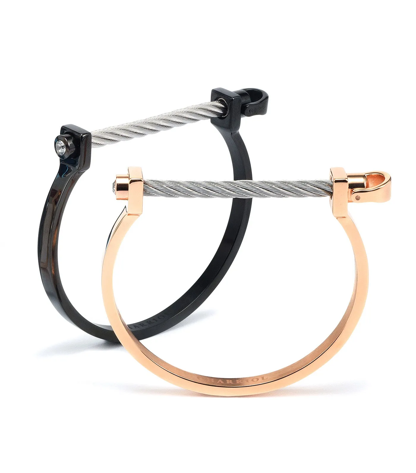 Pont D' Amour Bangle Black