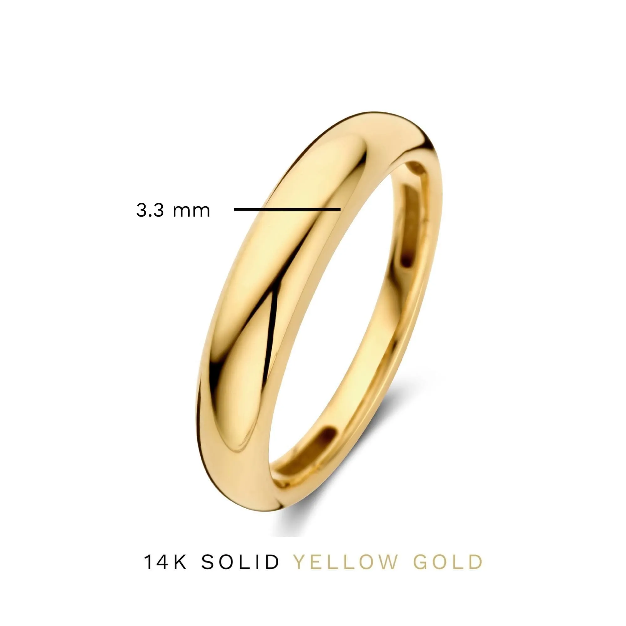 Rivoli Maryn 14 karat gold ring
