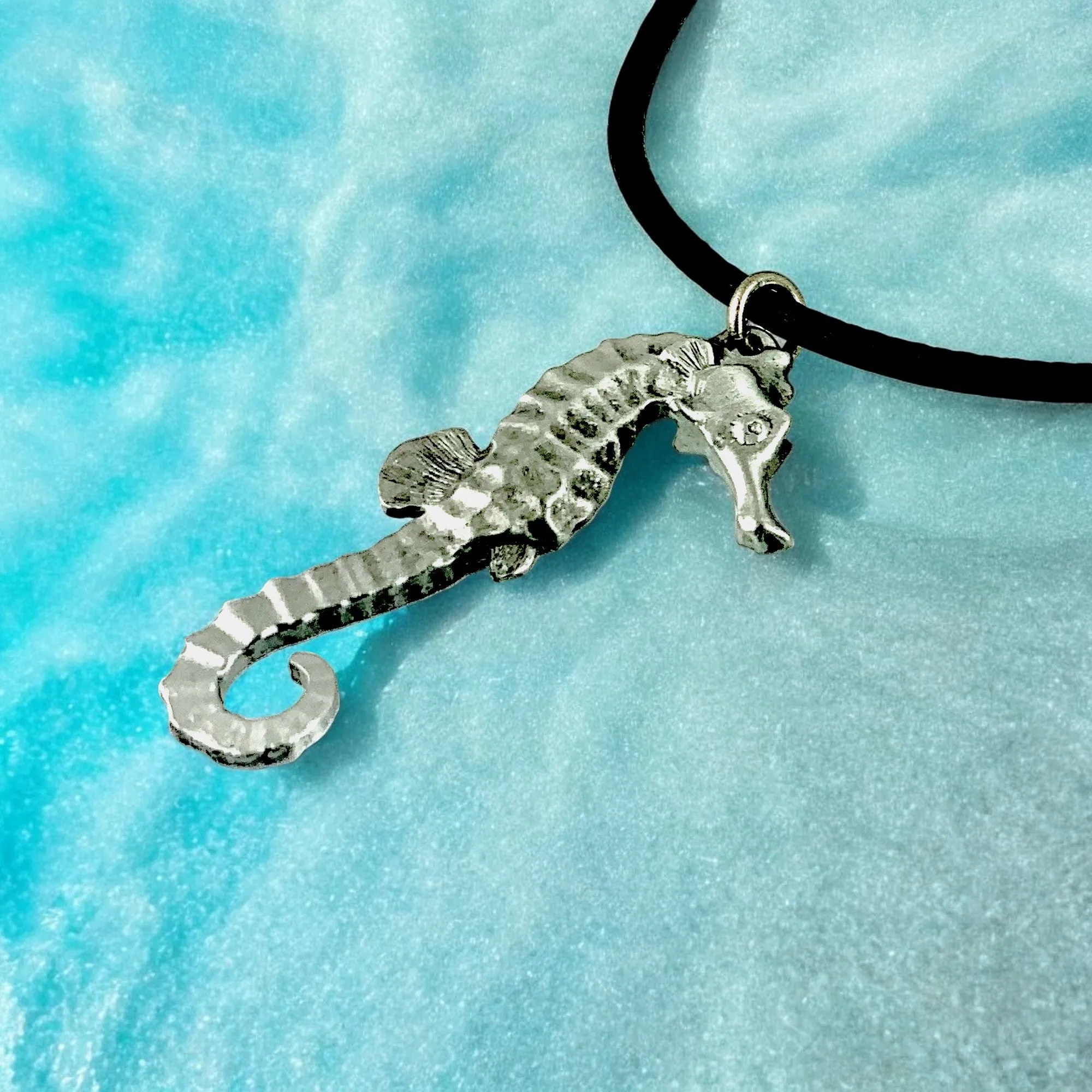Seahorse Necklace- Seahorse Gift for Women and Men, Seahorse Necklace, Gifts for Seahorse Lovers, Sea Life Jewelry, Seahorse Charm