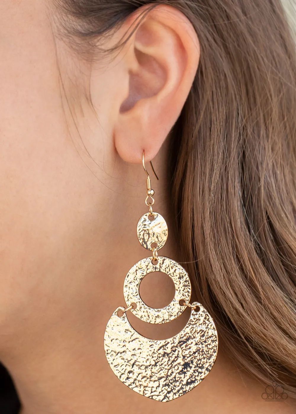 Shimmer Suite Gold-Earrings