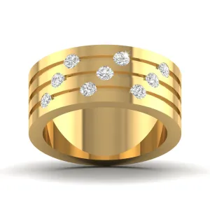 Shimmering Diamond Band
