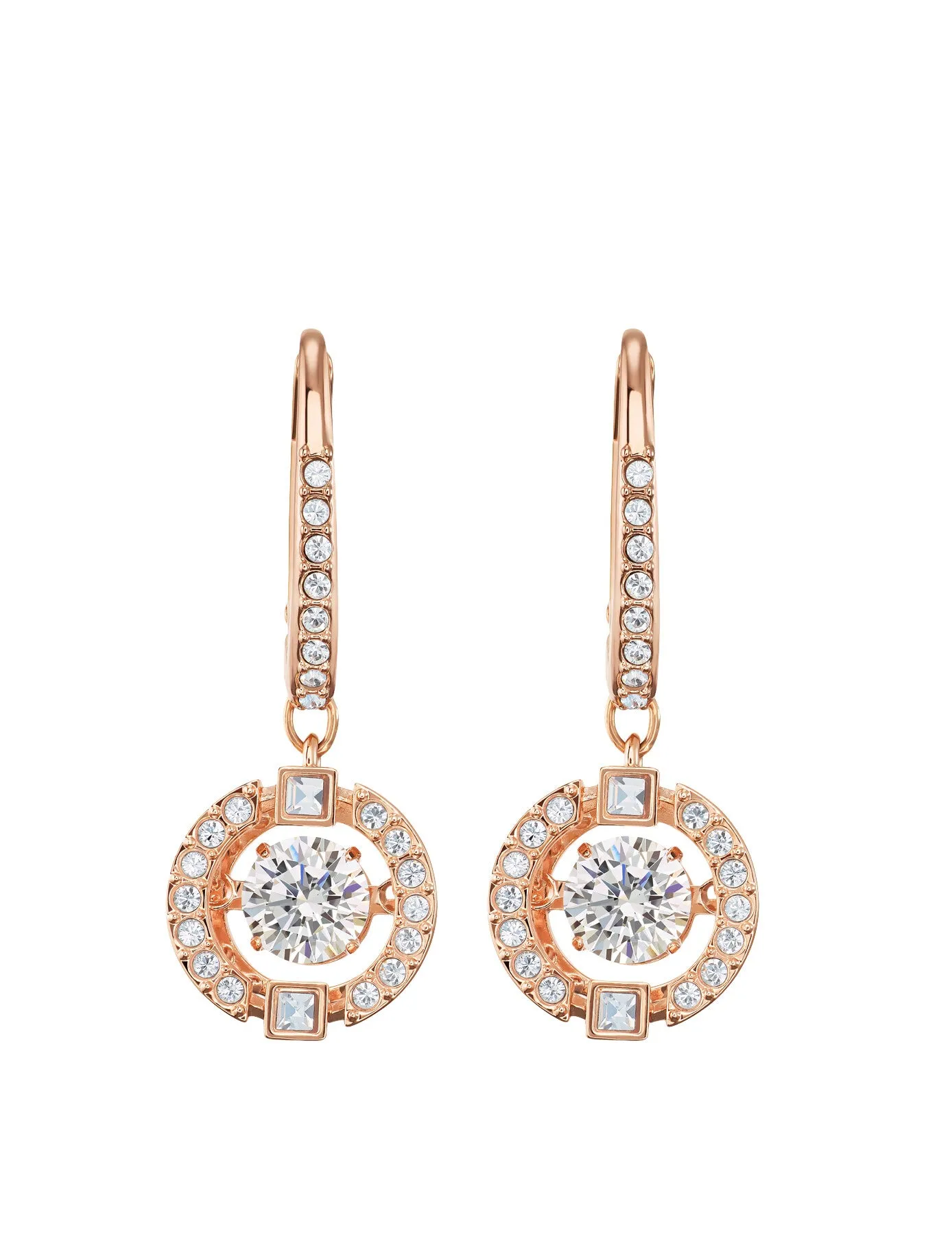Sparkling Drop Earrings