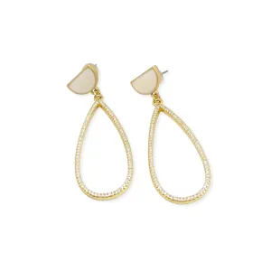 Sparkling Drop Earrings