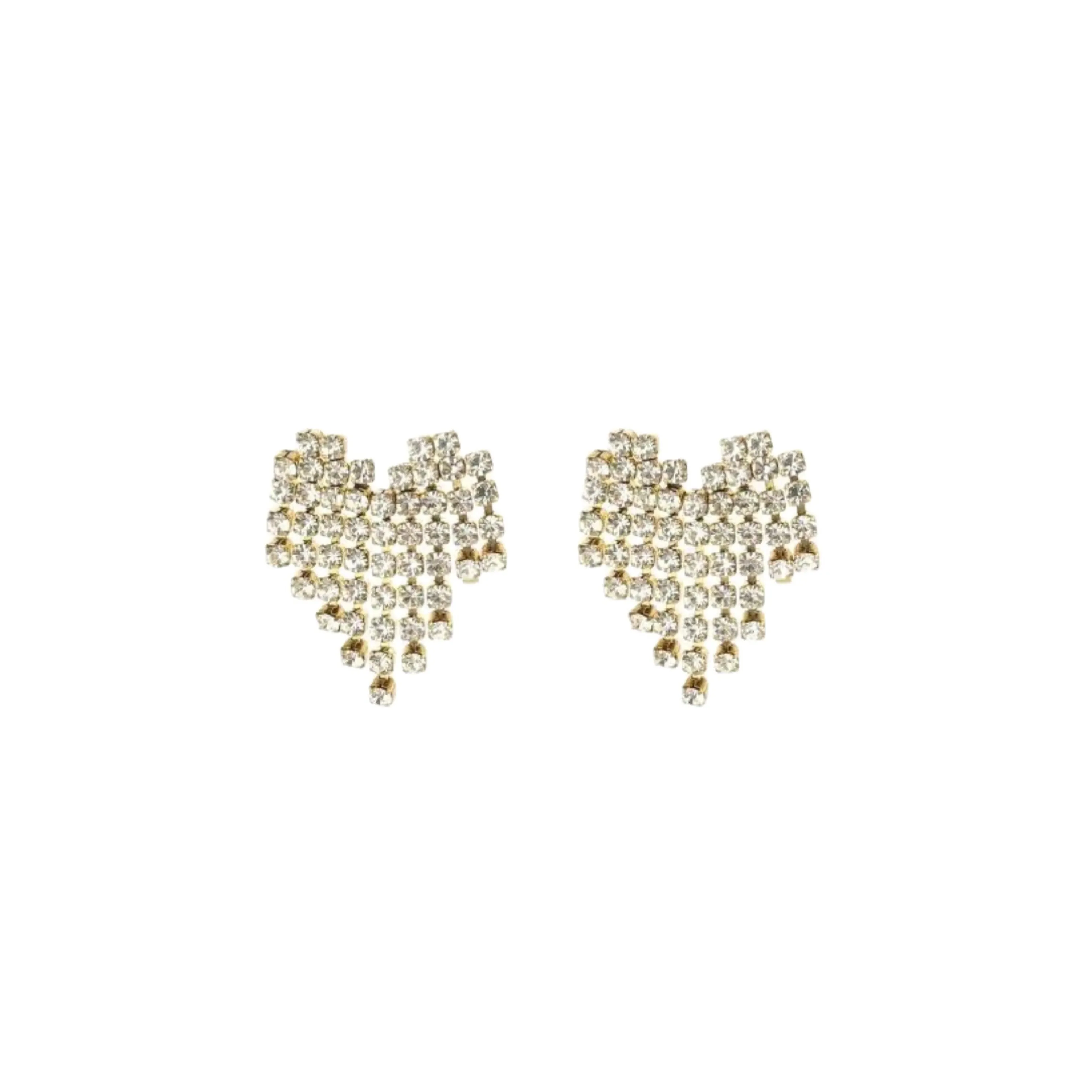 Sparkling Elegance Earrings Gold