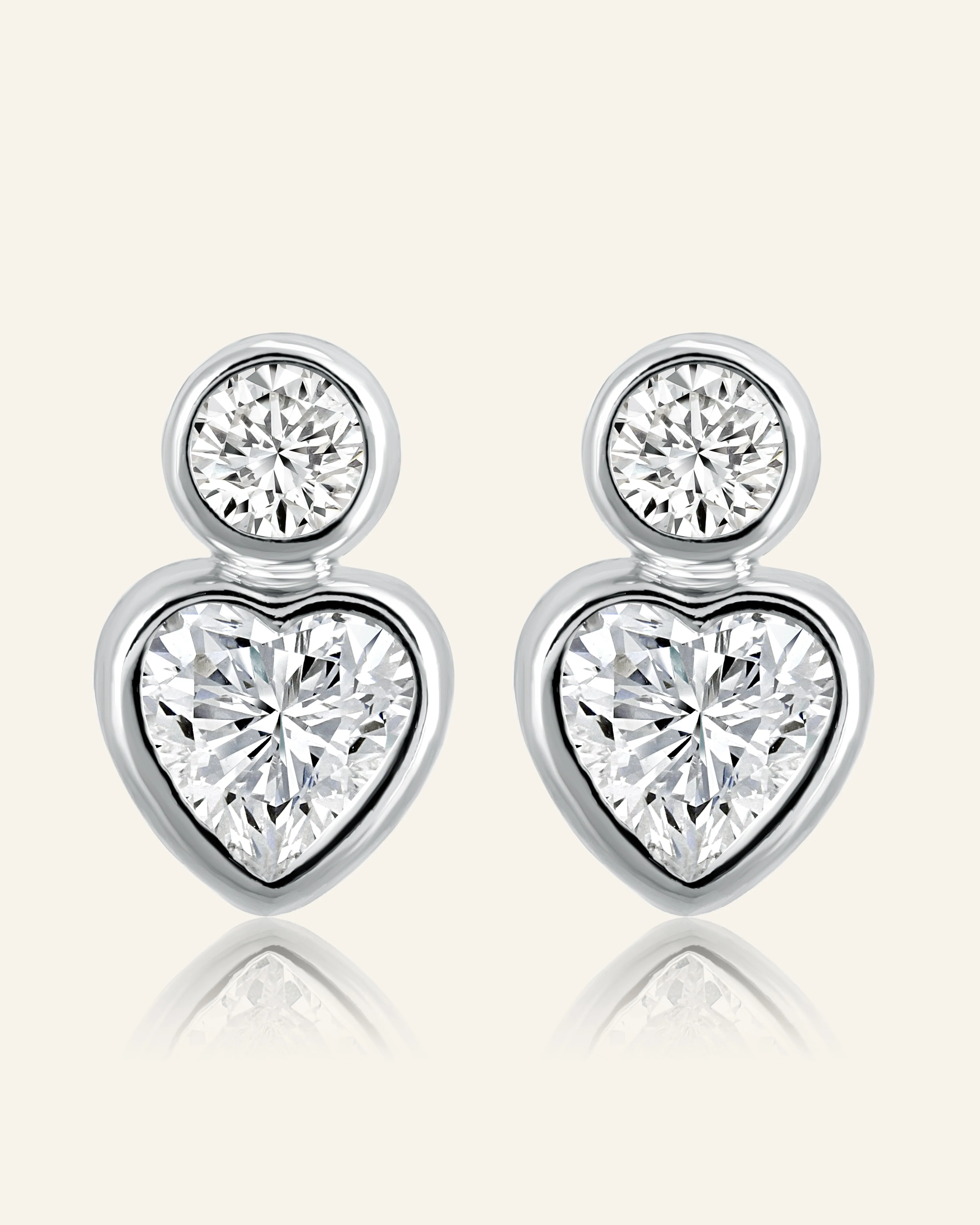 Sparkling Squard  Earrings