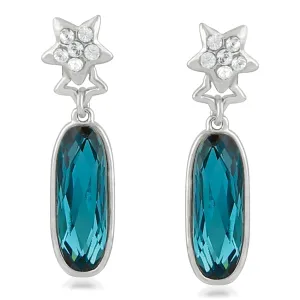 Sparkling Star Crystal Earrings