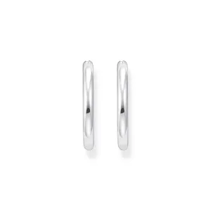 Sterling Silver Bold Elegance Classic Hoop Earrings CR745-001-21