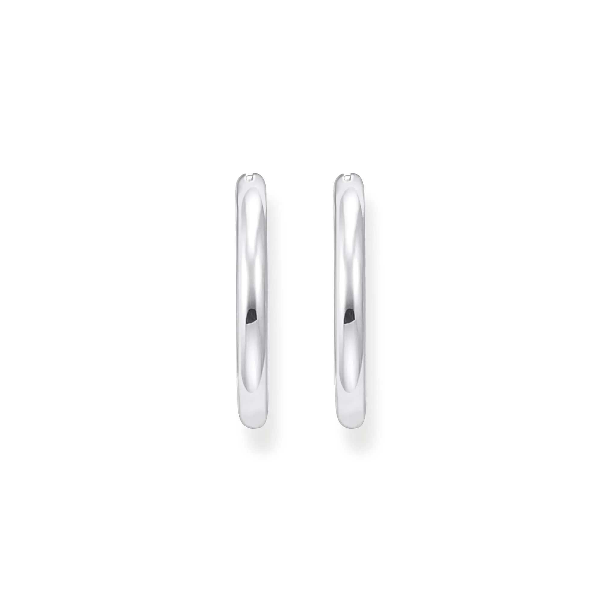 Sterling Silver Bold Elegance Classic Hoop Earrings CR745-001-21
