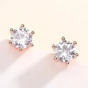 Sterling Silver CZ Stud Earrings: Timeless Elegance and Sparkle in Cubic Zirconia Jewelry