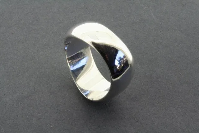 Swerve ring - sterling silver