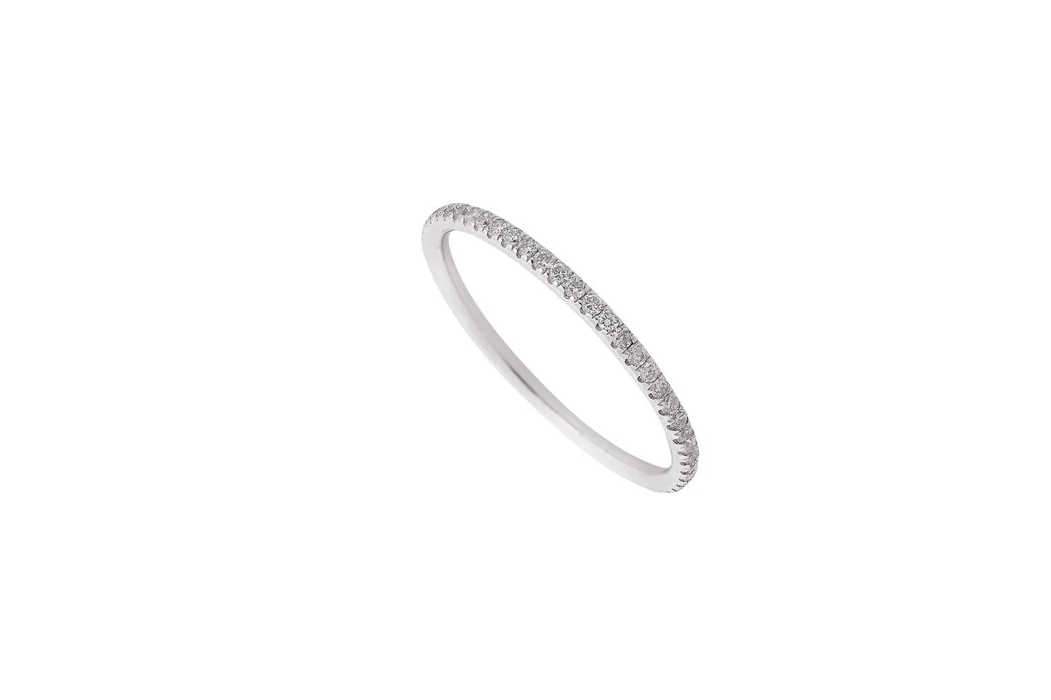 Thread Band White diamonds