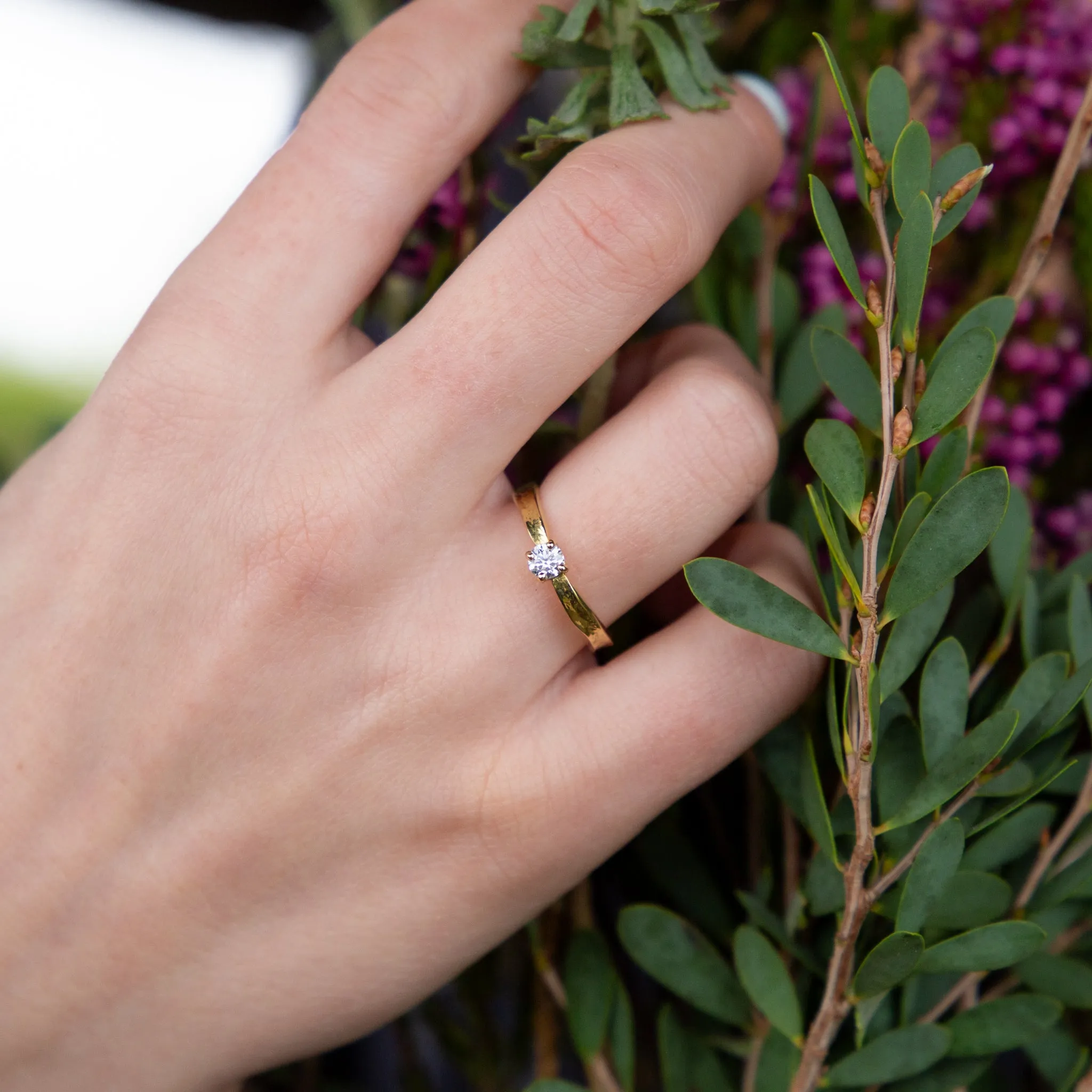 Tinkerbell - Diamond Engagement Ring
