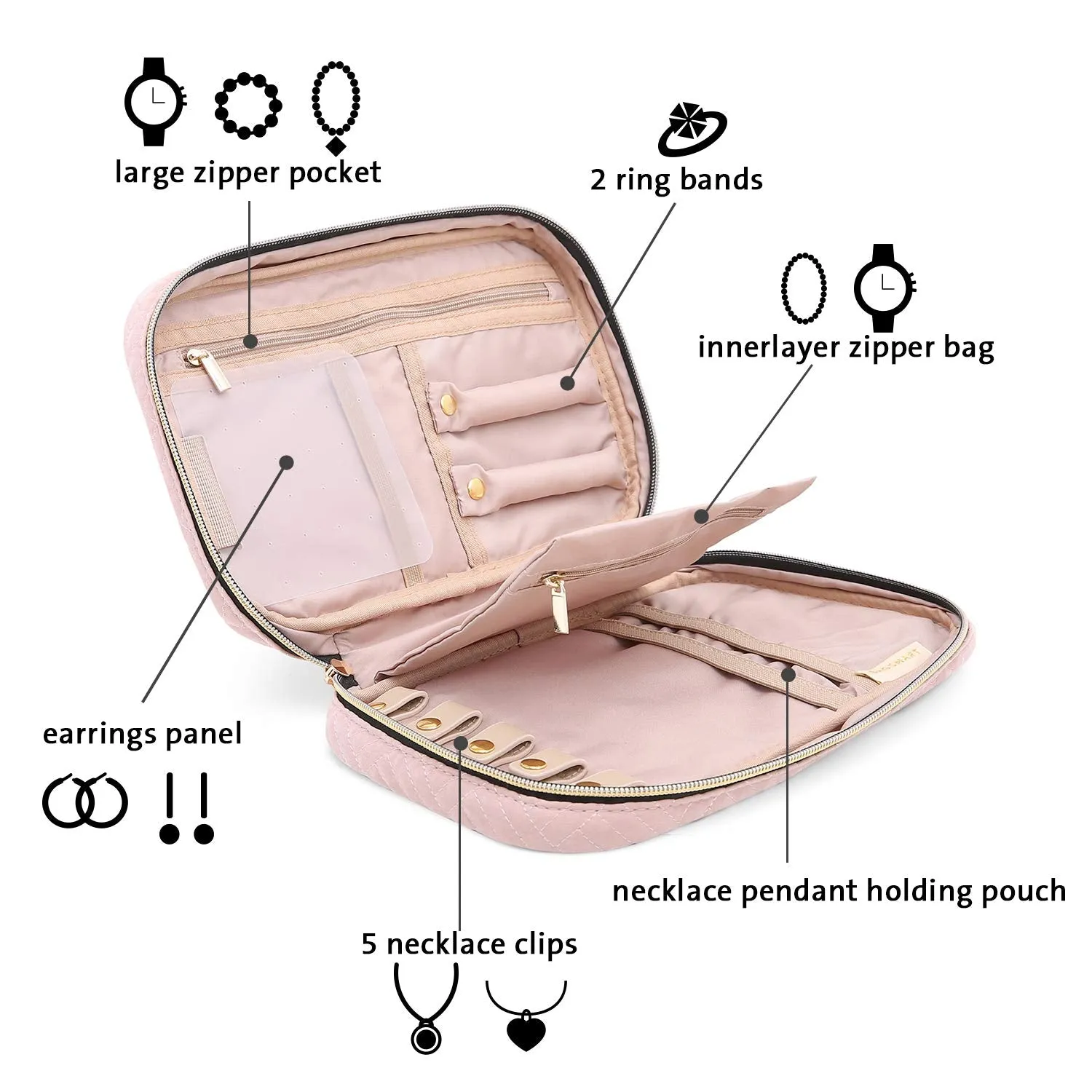 Travel Jewelry Storage Cases