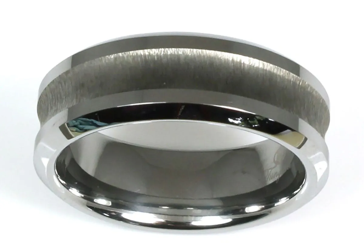 Tungsten Concave Band
