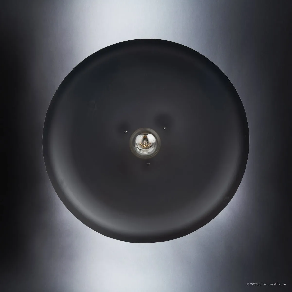ULB2191 Transitional Pendant, 8''H x 20''W, Matte Black and Gold Finish, Westport Collection