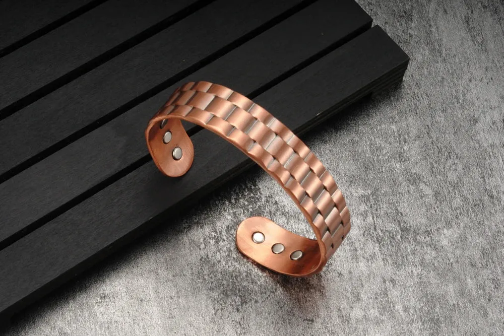 Vinci Enigma Pure Copper Magnetic Bangle