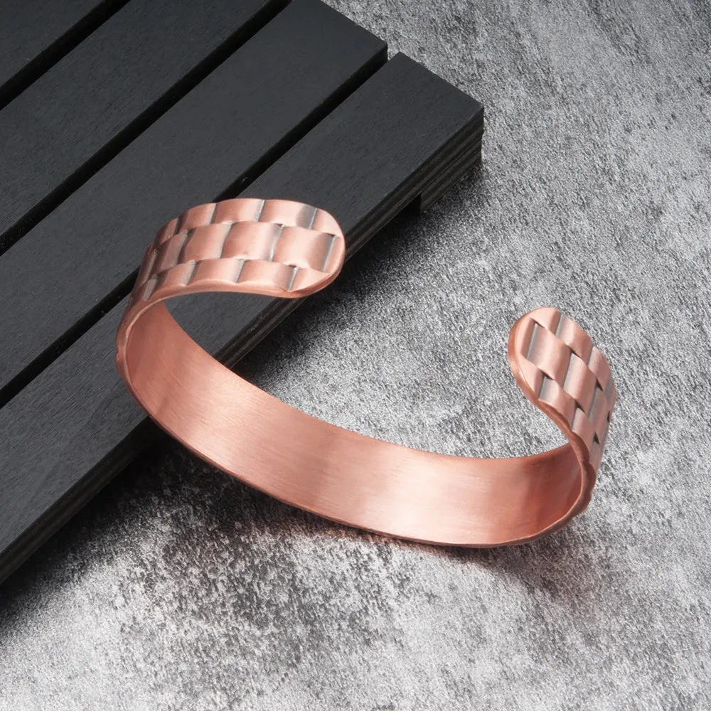 Vinci Enigma Pure Copper Magnetic Bangle