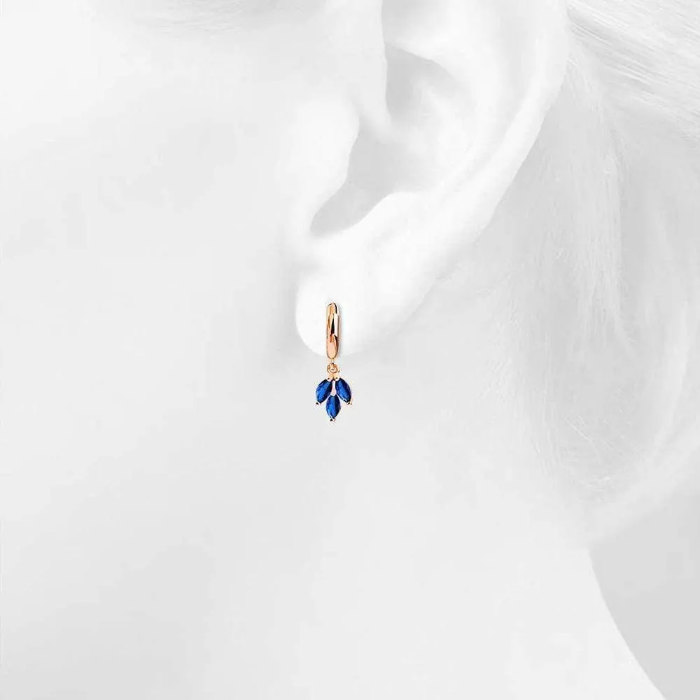 Winter Leaf Earrings