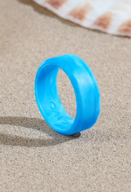 Women's Bioluminescent Modern Silicone Ring