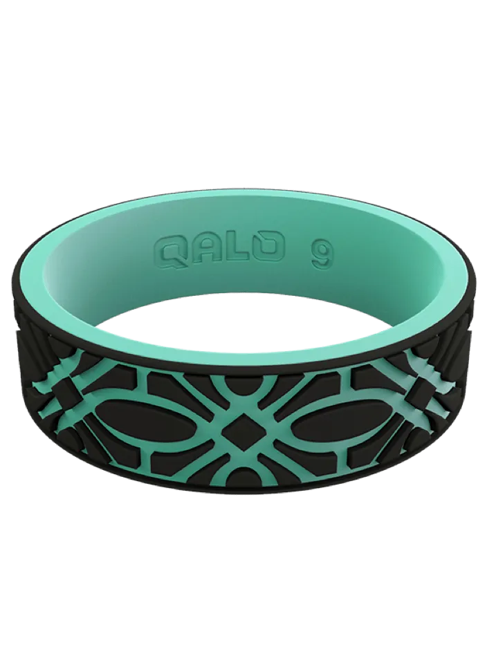 Women's Strata Flora Silicone Ring