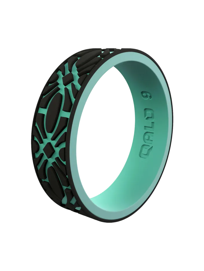 Women's Strata Flora Silicone Ring