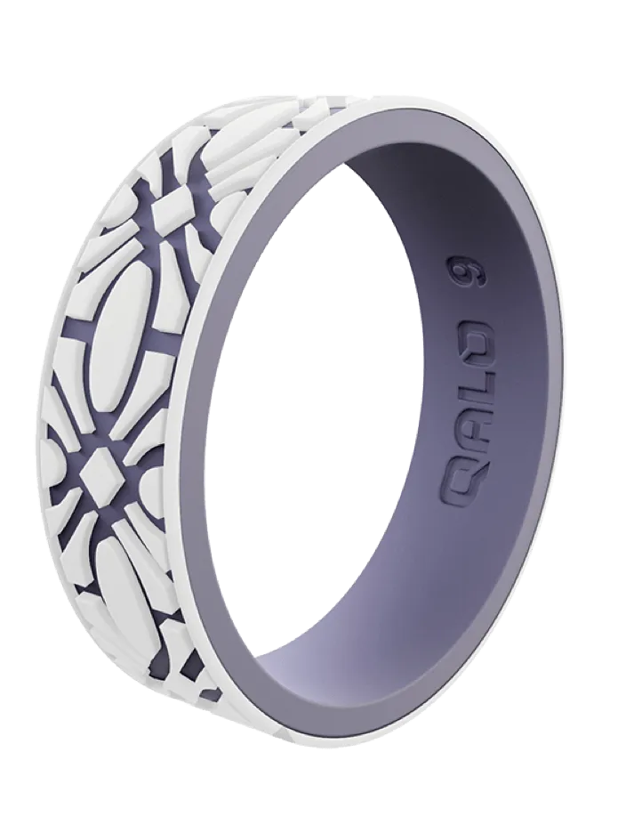 Women's Strata Flora Silicone Ring
