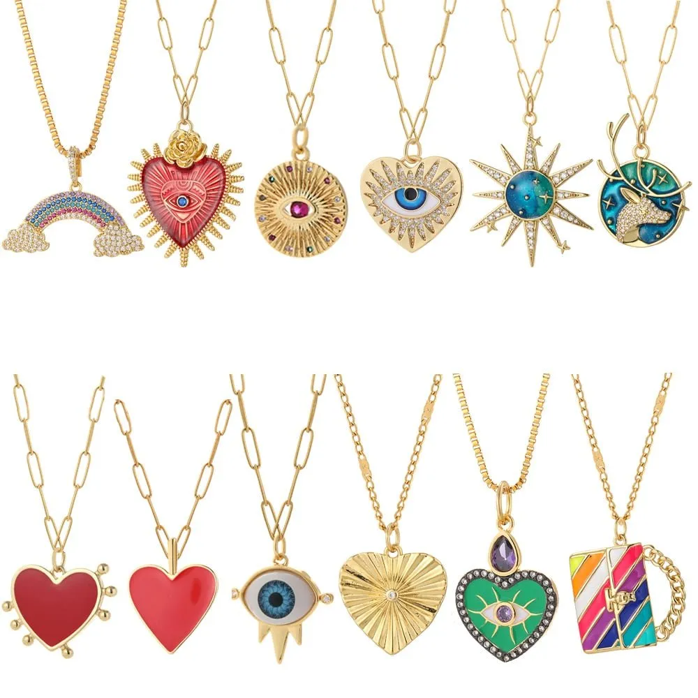 Womens Sun, Moon Shaped Jewelry | Womens Jewelry Necklaces