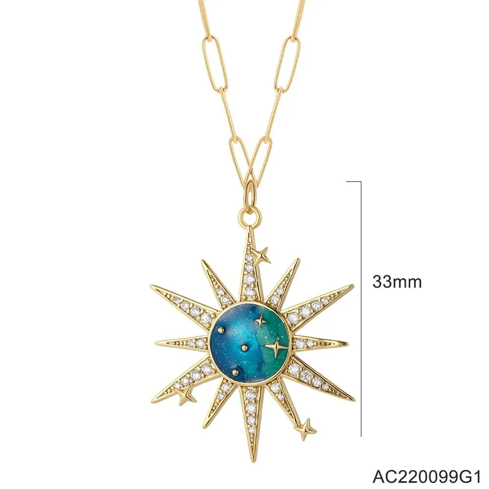 Womens Sun, Moon Shaped Jewelry | Womens Jewelry Necklaces