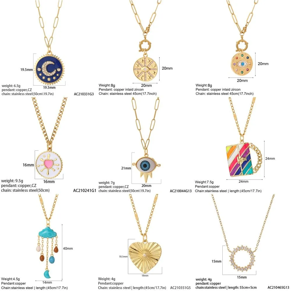 Womens Sun, Moon Shaped Jewelry | Womens Jewelry Necklaces