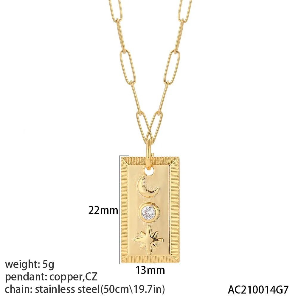 Womens Sun, Moon Shaped Jewelry | Womens Jewelry Necklaces