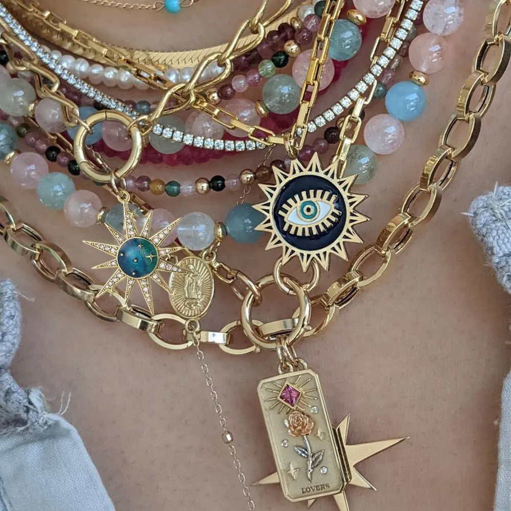 Womens Sun, Moon Shaped Jewelry | Womens Jewelry Necklaces